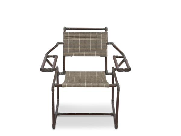 Copper Frame Lounge Chair