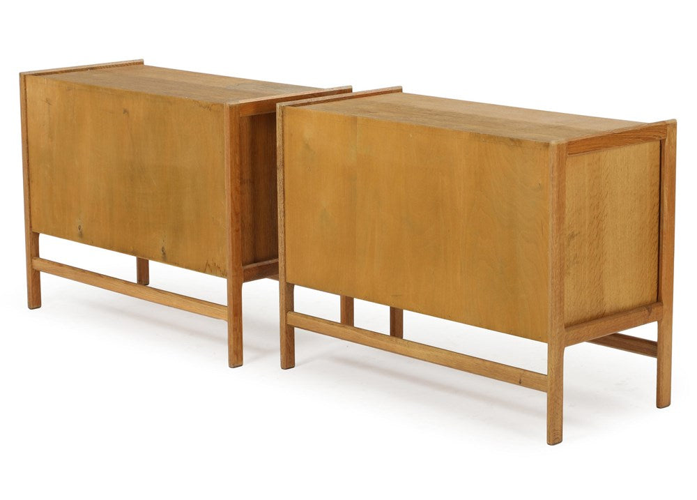 Pair of Oak Cabinets of Danish Design