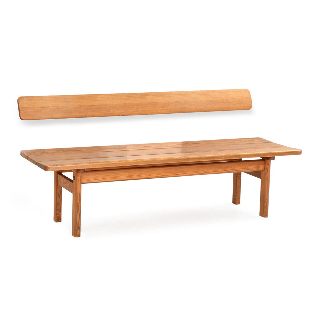 "Asserbo" Oregon Pine Bench by Borge Mogensen