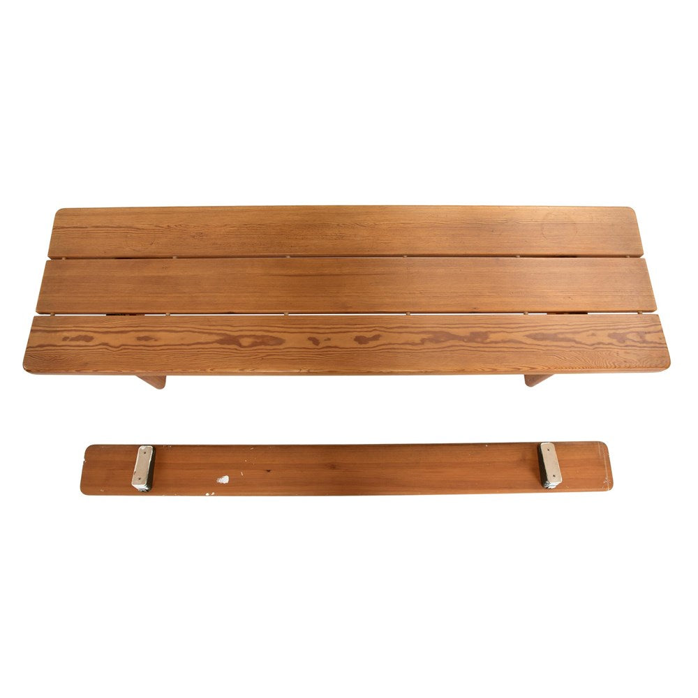"Asserbo" Oregon Pine Bench by Borge Mogensen