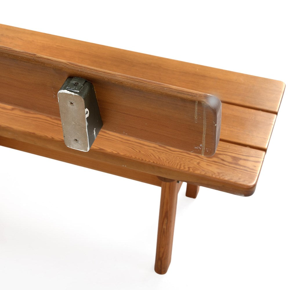 "Asserbo" Oregon Pine Bench by Borge Mogensen