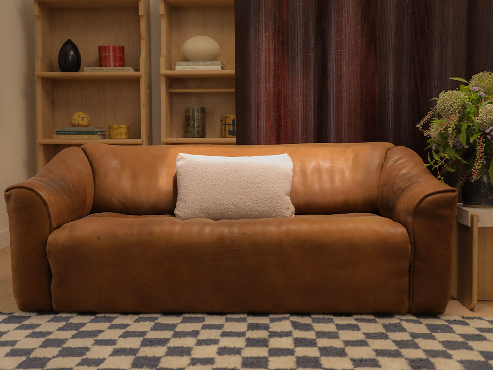 "DS47" Leather Sofa by De Sede