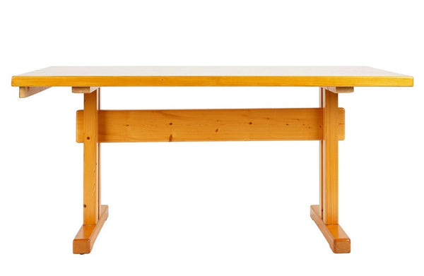 Pine Table/Desk for Les Arcs by Charlotte Perriand