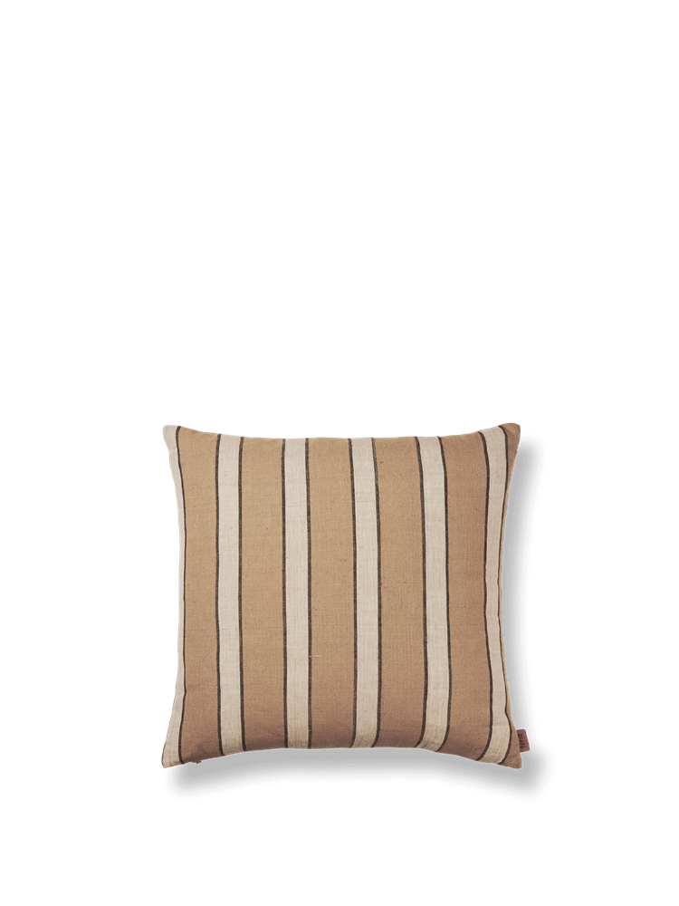 Brown Cotton Cushion