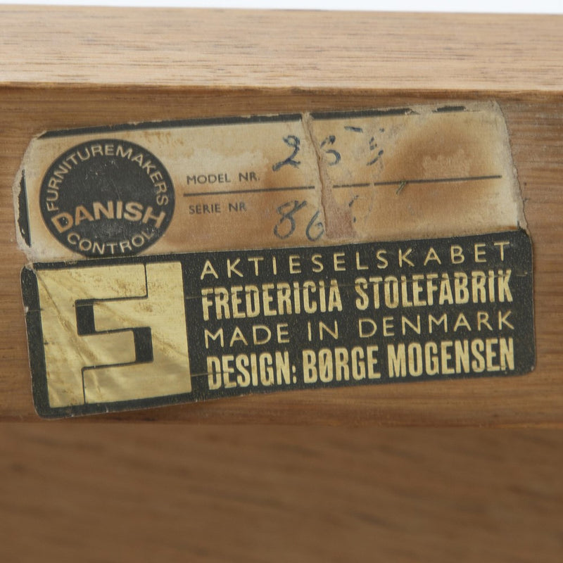 Pair Borge Mogensen: 'Runner' Chairs