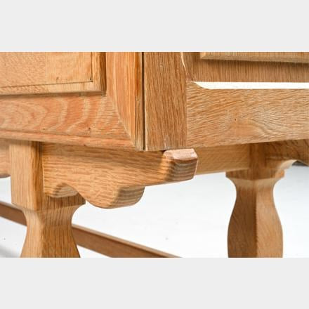 Oak Sideboard Cabinet by Henry Kjaernulf