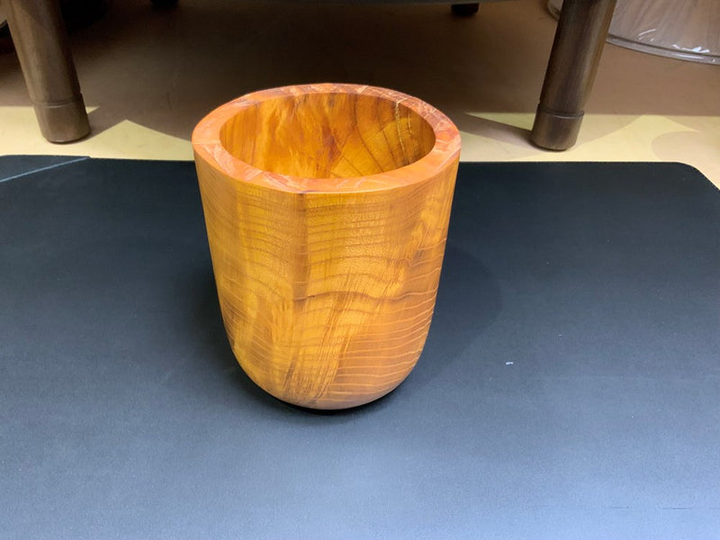 Carved Mulberry Wood Bowl